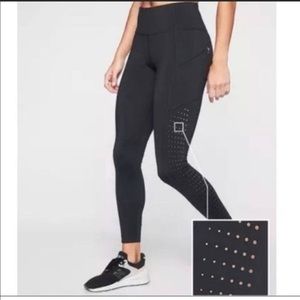 Athleta Contender Laser Cut Tight (Large)